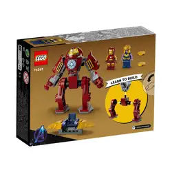 Лего Хълкбъстър на Железния човек срещу Танос Lego Marvel Super Heroes 76263